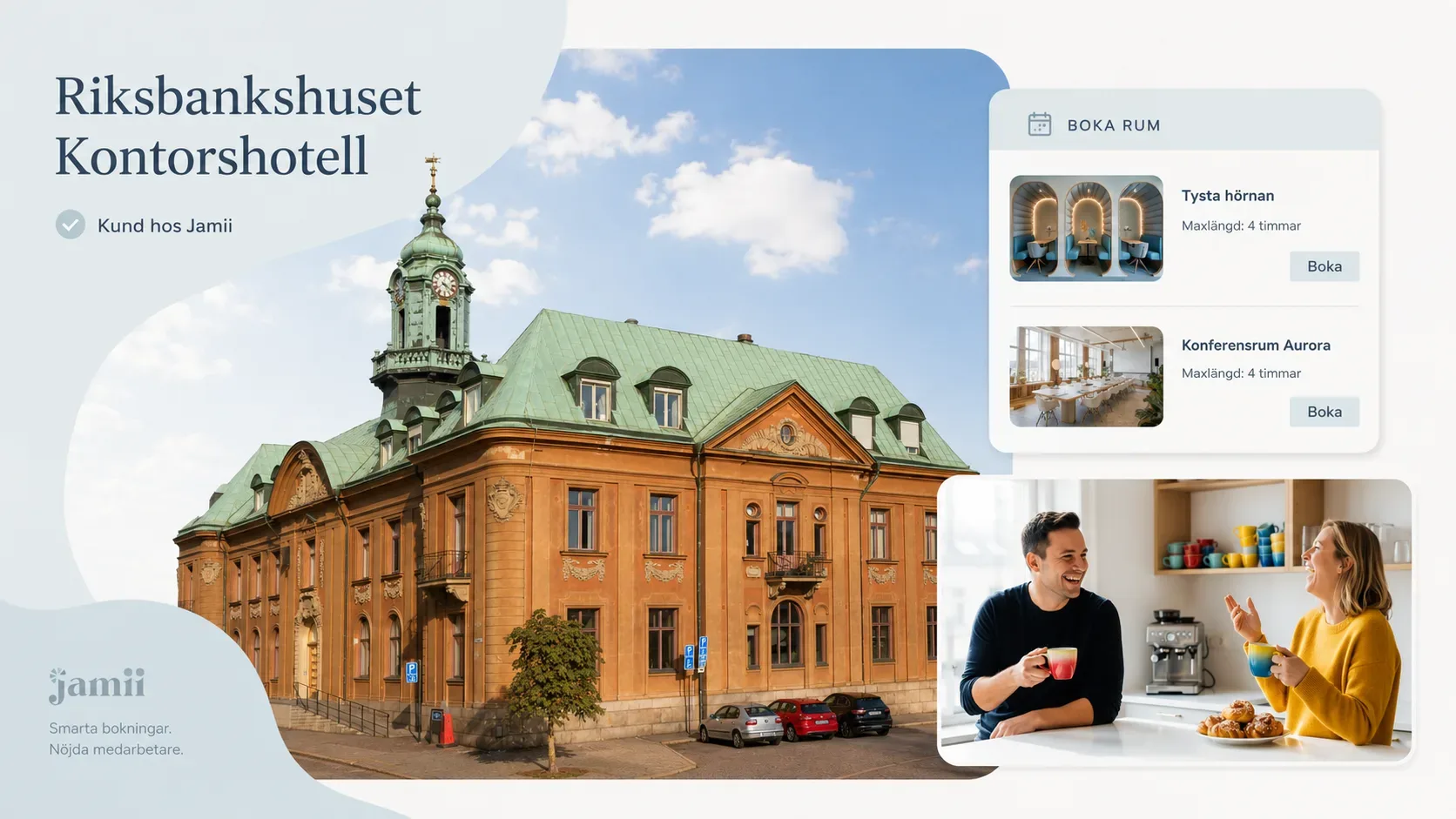 Riksbankshusets kontorshotell i Kalmar