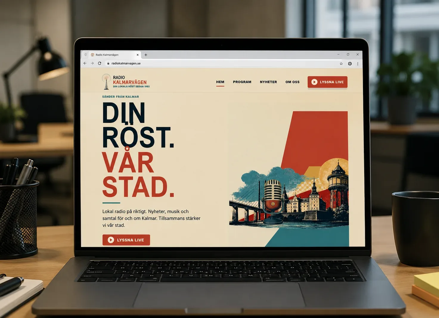 Snabb webbplatsyta för Foogler Pages